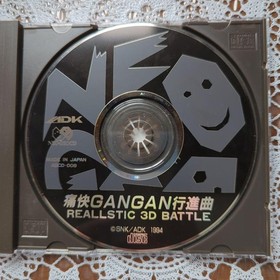 Neo Geo CD Aggressors of Dark Kombat Exciting GANGAN March Japanese version Used