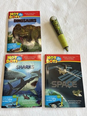 Huge Hot Dots & Power Pen Learning Lot   Math, Reading, Language Arts (K 3), 3 W