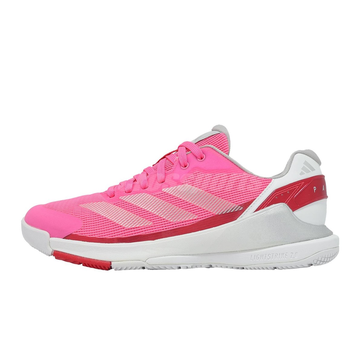 はいでぃ51　ピンク adidas Crazyquick LS Padel W Lucid Pink Silver Metallic Red Women