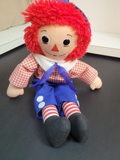 Vintage Knickerbocker Raggedy Andy 19  Doll Johnny Gruelle  s, 1960s