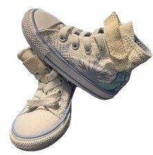 Converse All Star Chuck Taylor Sz 6 Toddler Girls Disney Frozen Hi-Top Sneakers