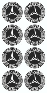 Amg Mercedes Benz Wasserdicht 10x Aufkleber Sticker Logo Emblem 30mm 3cm Rund Ebay