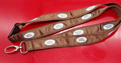 Land Rover Schlüsselband braun Neu Range original Anhänger Key Chain Lanyard
