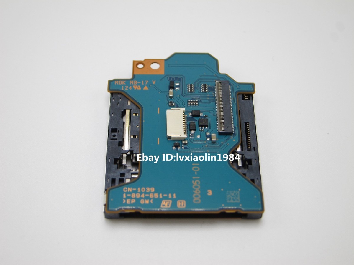 New SD Memory Card Slot Reader Board PCB Assy CN-1039 For Sony A6400  ILCE-6400