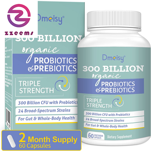 300Billion CFU 24 Strains Probiotics15 Organic Herbs Prebiotics Digestive Immune - Picture 12 of 12