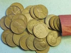 ROLL 1930  LINCOLN CENTS VG-VF