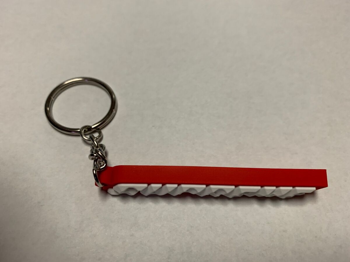 RED BEVEL LOGO BOX Brand New Supreme Keychain Red S/S 2018 RED BEVEL LOGO BOX Brand New Supreme Keychain Red S/S 2018