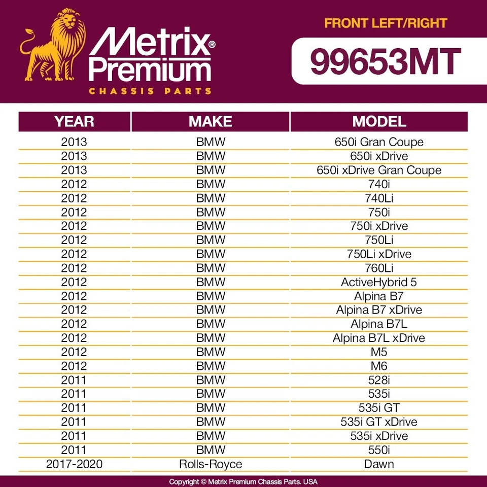 Front L&R Tie Rod End Assembly for BMW 528I 535I GT 535D 550I GT 640I 650I M5 M6 - Image 4 of 4