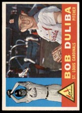 Bob Duliba Rookie Card 1960 Topps #401 