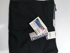 Blauer Dark Navy Duty Pants 40 Reg. Unhemmed Style 8950