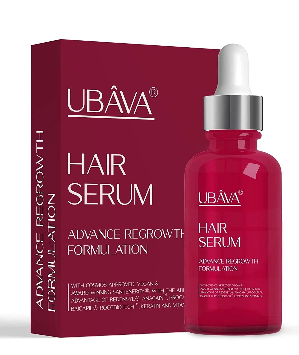 Ubava Hair Serum - 1st Hair Growth Formulation FOR HAIR GROWTH
Opens in a new window or tab