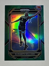 2023 Panini Prizm WNBA Green Prizm Parallel #21 Elizabeth Williams Chicago Sky
