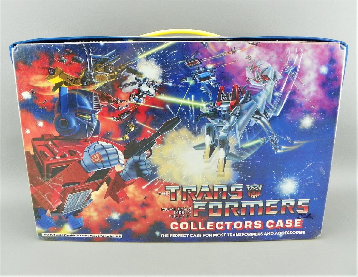 Vintage 1984 Transformers G1 Tara Toy Figure Carrying Case