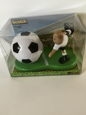 Scotch 3M Soccer Player Magic Tape Dispenser