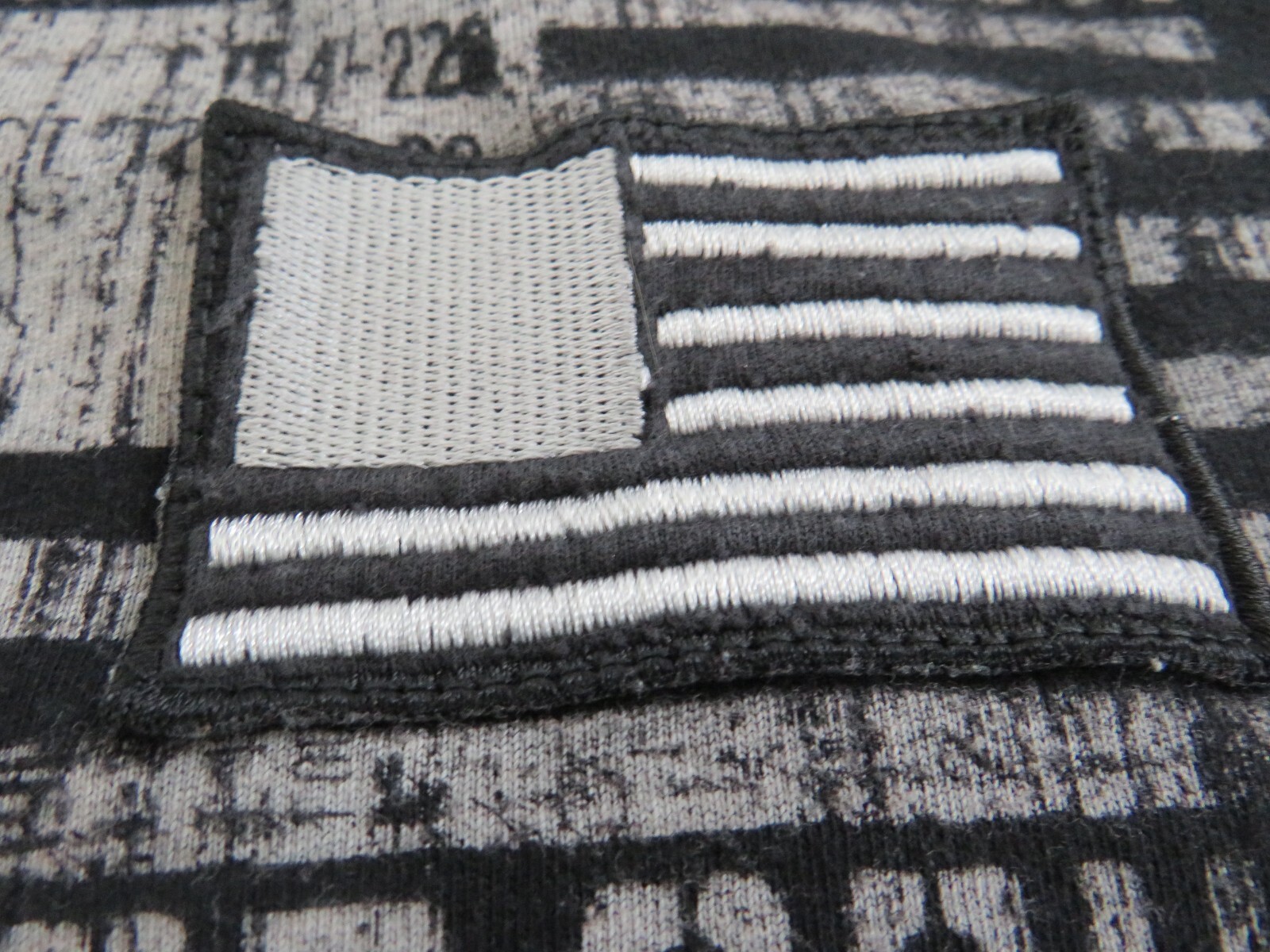 Afflication long sleeve button pull over Black pa… - image 6