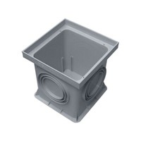 Marley Einlaufschacht Revisionsschacht 200X200Mm Gully Bodenschacht Bodenablauf