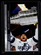2021-22 Upper Deck Day With The Cup Blake Coleman Tampa Bay Lightning #DC-37