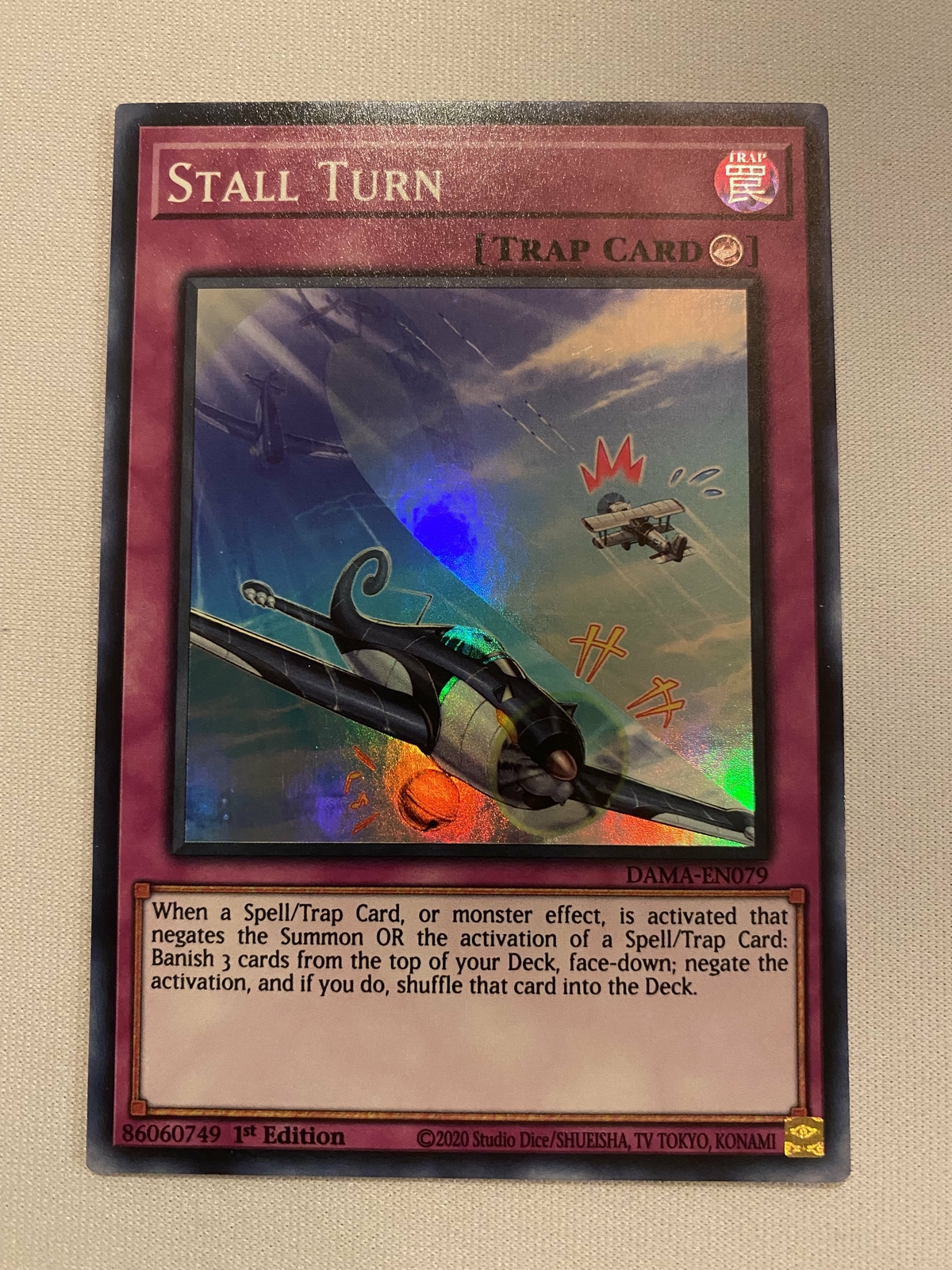Yugioh! Stall Turn - DAMA-EN079 Super Rare 1st Edition Near Mint | eBay