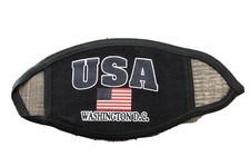 BLACK ๐บ๐ธ Made in USA 100% cotton USA Seal UNited States of America