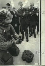 1966 Press Photo Prince Philip at Houston's Manned Space Center - now31530