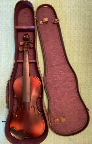 Antique German Violin Antonius Stradivarius copy Cremonensis Faciebat Anno 17 - Picture 1 of 10