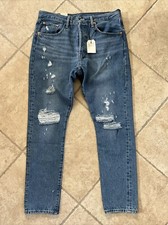Levi  s Women  s 501 Skinny Leg Button Fly Jeans Size 31 X 28