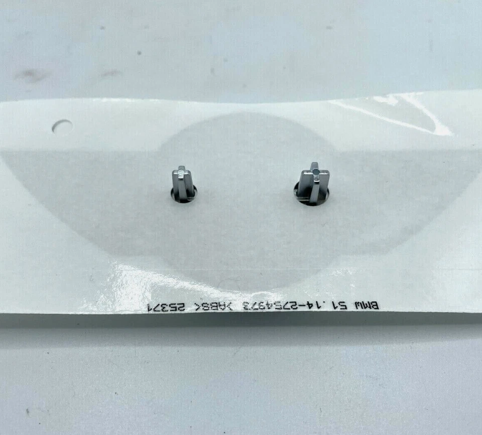 Mini Cooper S 2007-2015 capó delantero emblema insignia 51142754973 R55 R56 R57 nuevo fabricante de equipos originales Foto 4 de 4