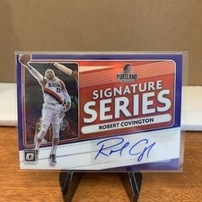 2020-21 Donruss Optic Robert Covington Signature Series PURPLE Prizm (#SS-RCV)
