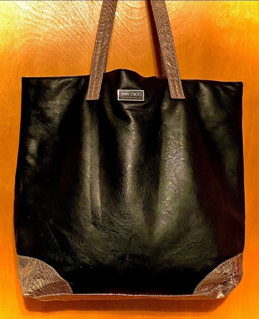 Jimmy Choo Black Snake Bags & Handbags for Women for sale | eBay