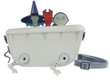 Bolso Bandolera Loungefly Pesadilla Antes de Navidad Bloqueo Choque Barril Bañera