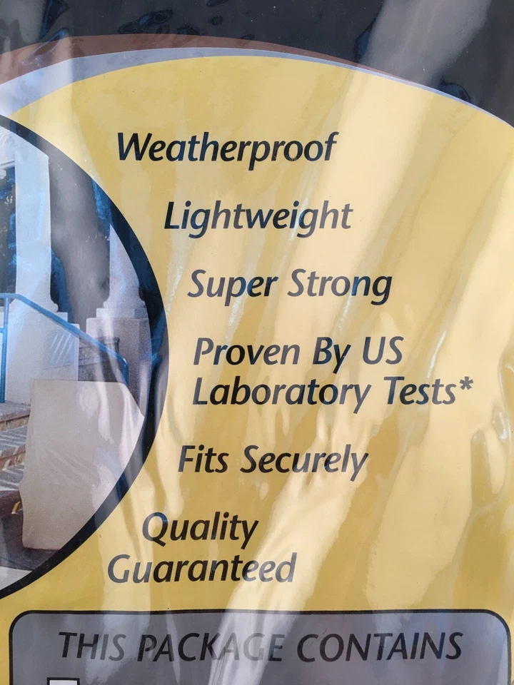 Dayva Tron Weve Premium Protective Weatherproof Umbrella Cover 66" L X 44" Cir Foto 3 de 4