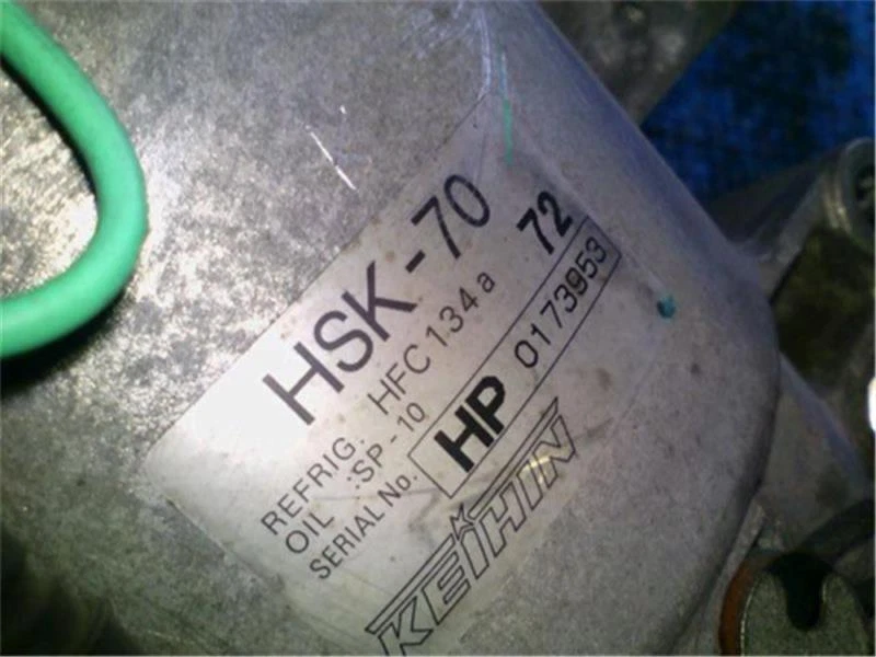 USED Genuine Honda CR-Z ZF1 Air Conditioning Compressor HSK-70 38810-RBJ-006 JDM - Image 3 of 4