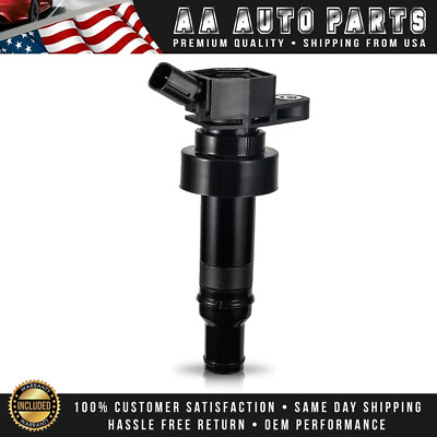 4 Ignition Coil &amp; NGK Platinum Spark Plug For Hyundai Accent/Kia Soul 1.6L UF652