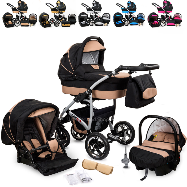 baby pushchair 3 in 1 sale