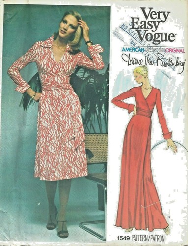 Diane Von Furstenberg 1970s Iconic Wrap 
