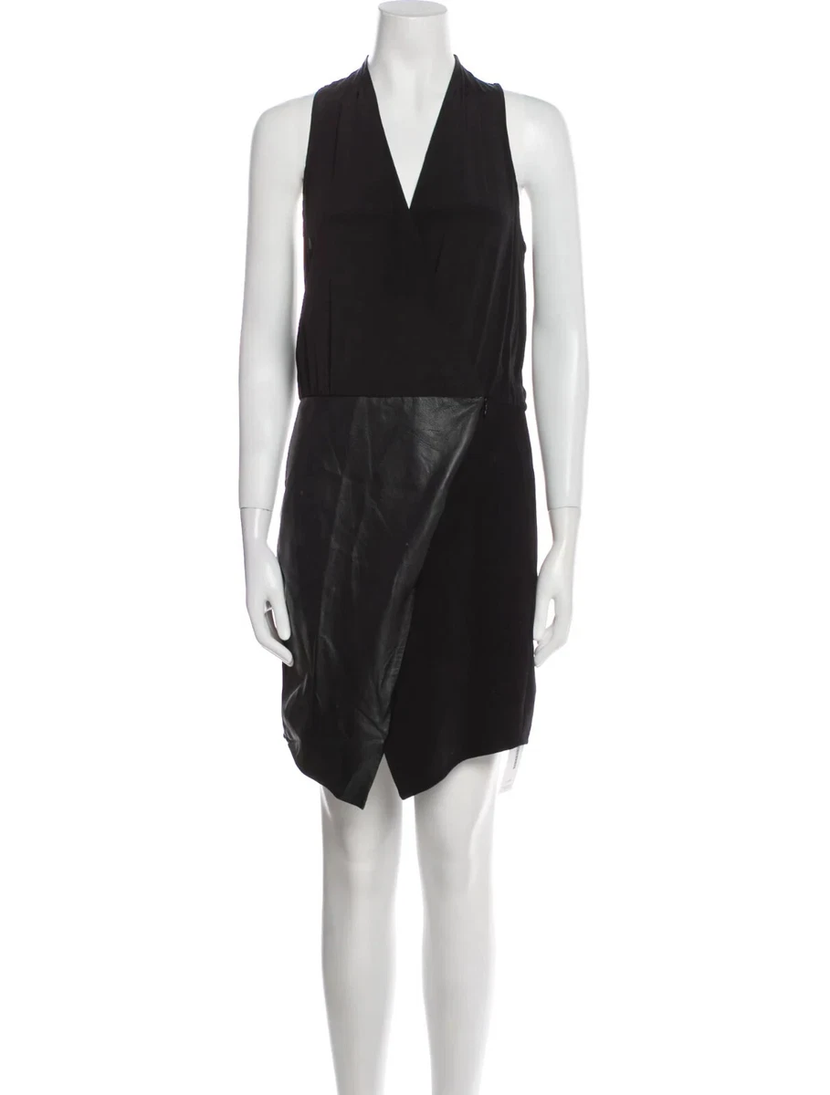 green emerald velvet dress Faux Patent Leather Sculpted Silke Skirt – Tibi Official main image 1