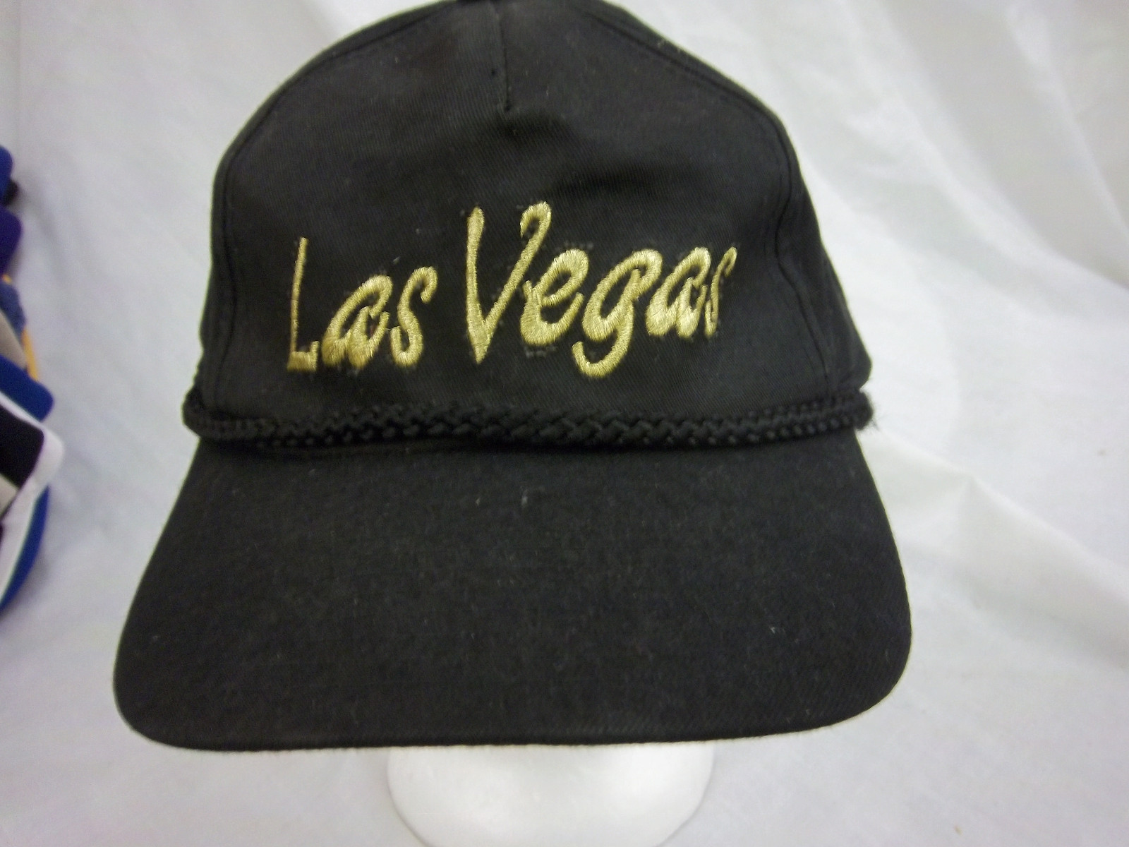 trucker hat baseball cap LAS VEGAS retro snapback cool cloth rare 1980