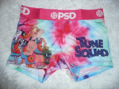 NEW PSD Women's Space Jam A New Legacy Tie Dye Tune Squad Boyshorts Panty XS