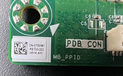 Genuine Dell Precision 3930 Server Power Distribution Board 0T5XW0 - Picture 2 of 5