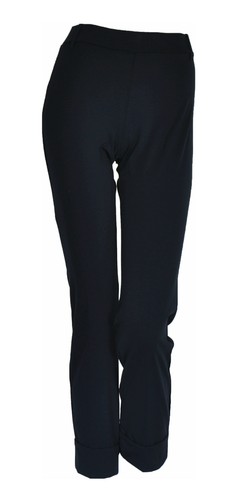 PANTALONI DONNA RAGAZZA SLIM FIT ELASTICO IN VITA RISVOLTO RAGNO ART.70893W  | eBay