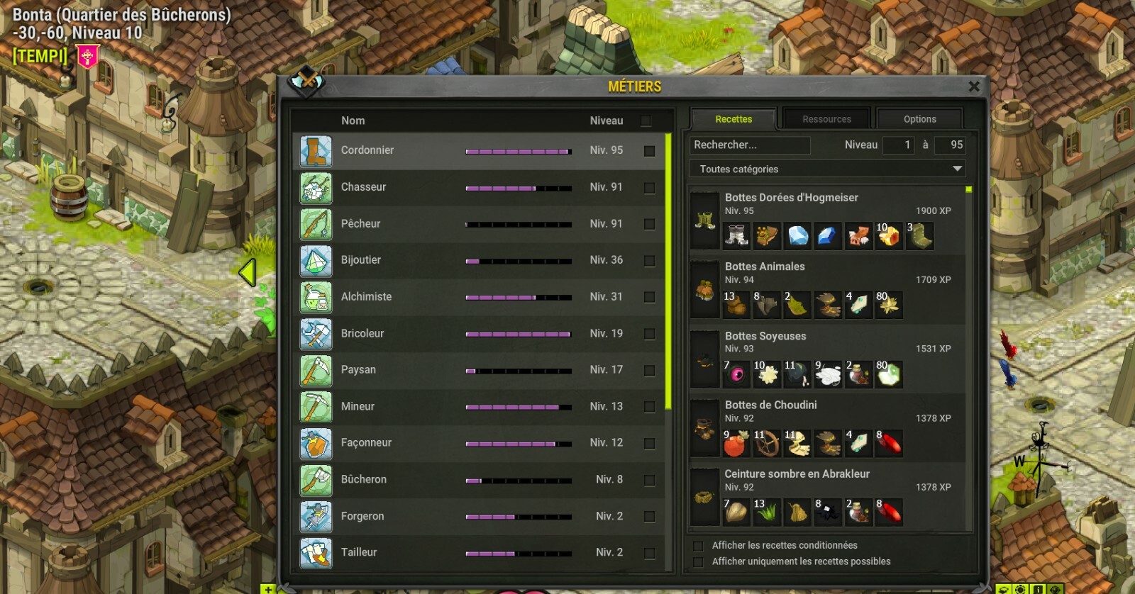 Comptes Dofus d'occasion | Plus que 2 à -60