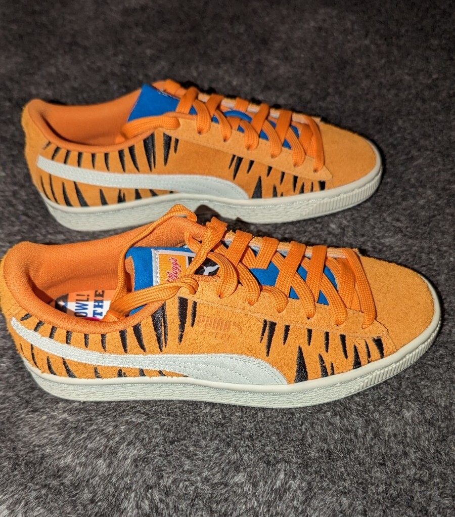 NEW Puma Kelloggs Frosted Flakes Tony The Tiger Shoes 388018-01 Size 9.5… PUMA Kellogg main image 3