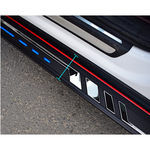 2PCS Aluminum Running Board fits for Dodge Durango 2018-2025 Aluminum Side Step - Picture 2 of 11