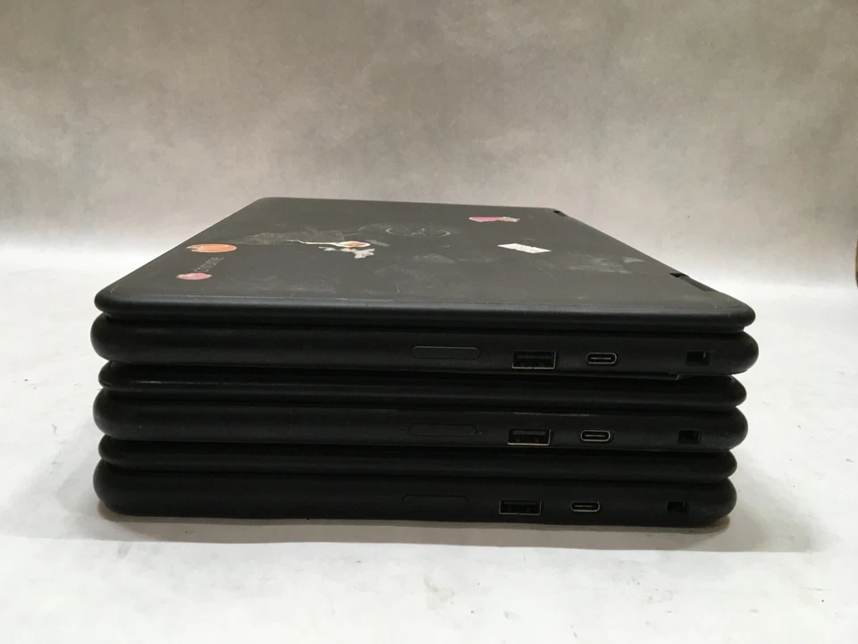 Dell Chromebook 5190 2-in-1 Lot of 3 Celeron 4 GB Ram 32 GB Storage PARTS- FT - Image 4 of 4