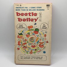 Beetle Bailey by Mort Walker First Book Publication 1968 Tempo Books Vintage