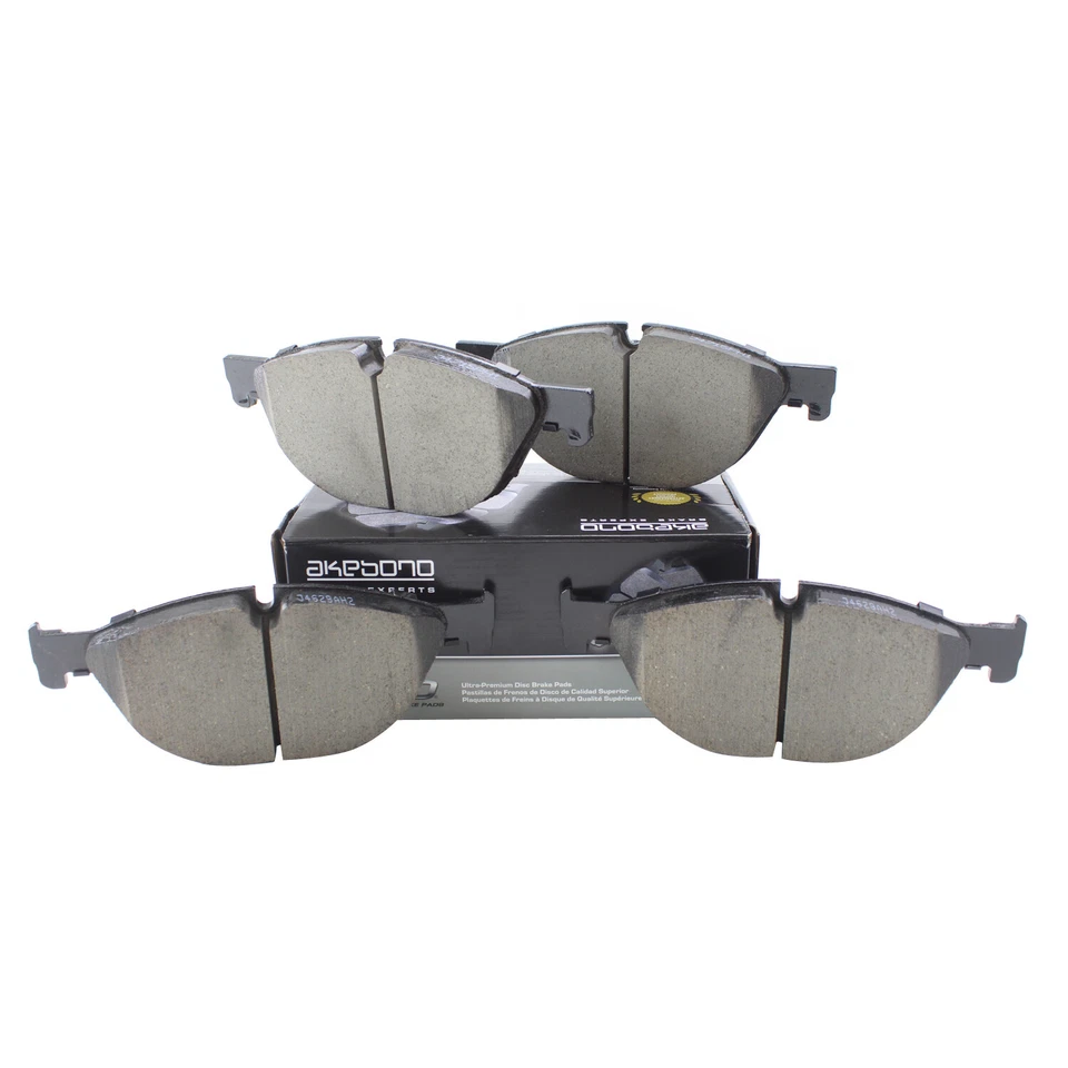 Pastillas de freno de disco delanteras Akebono Euro para BMW 535i 550i GT 650i 740i 750i 750Li Foto 3 de 4