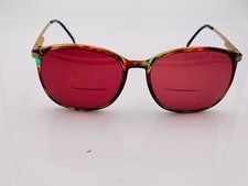 Vintage Always Lite AL49 Tortoise Green Oval Sunglasses FRAMES ONLY France