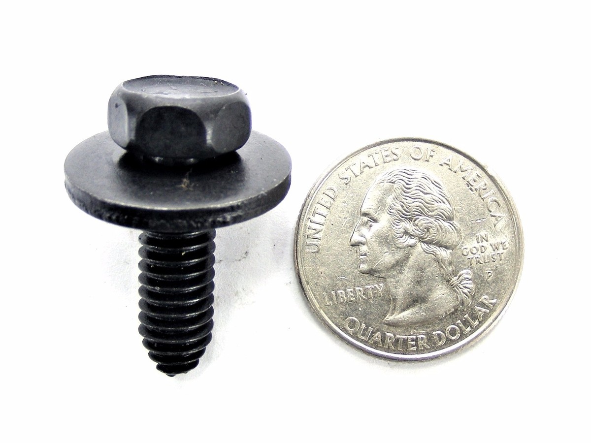 GM Body Bolts- 5/16-18 x 1 Long- 1/2 Hex- 7/8 Washer- 30