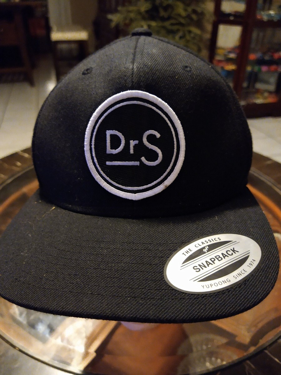The Classics Yuupoong Snapback Dr S Ball Cap Black Hat Flat Bill 