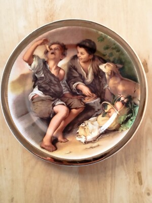 The Beggar Boys Bartolome Esteban Murillo Sammelteller 10 1/2 Zoll Durchmesser